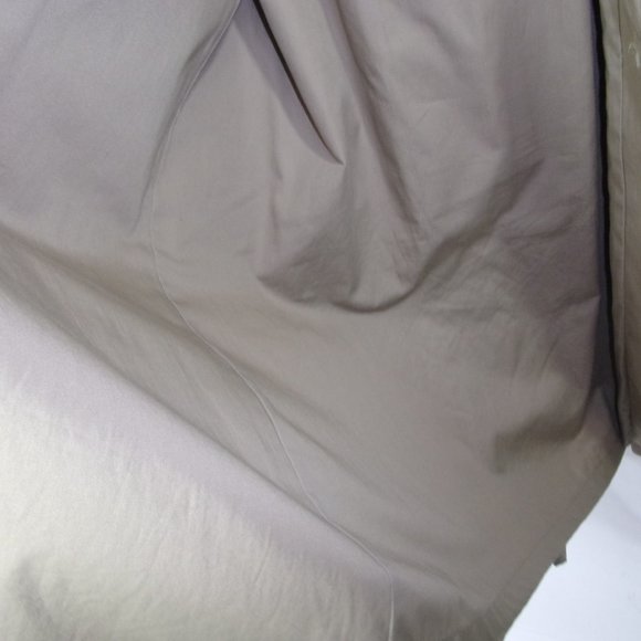 Barston's Overcoat  Khaki Double Breasted with belt - Picture 6 of 8